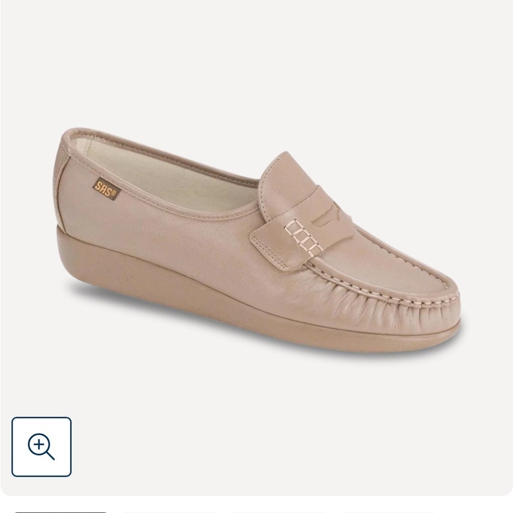 SAS Classic - Timeless Loafer Slip In ColorTaupe Size 9m